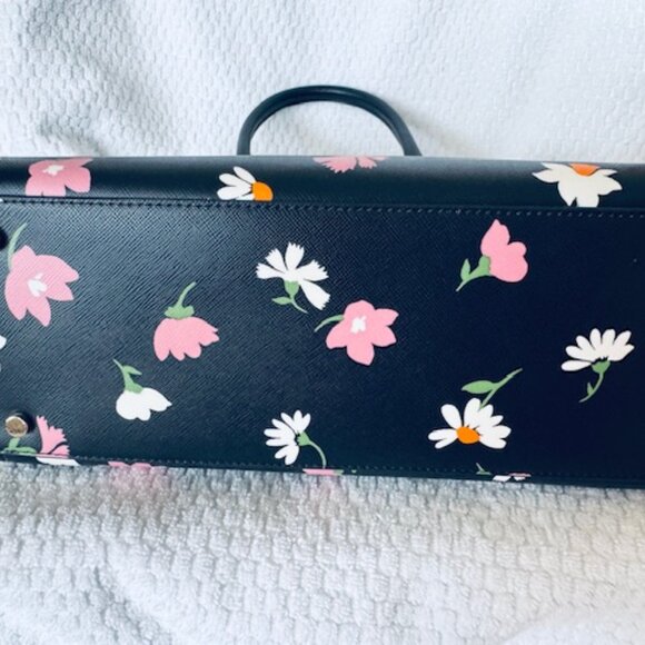 STUNNING Kate Spade Madison Floral Waltz Bundle - Satchel, Wallet & Card Holder - Picture 10 of 16